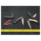 Stainless Rostfrei knife and more pocket knives.