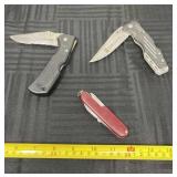 SOG Salute, Swiss Army knife and stainless pocket