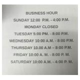CountyLine Shooting Center Hours