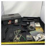 Rubbermaid tool box with bow accessories