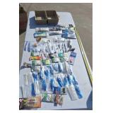 Tackle box full of fishing gear