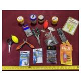 New offset shank hooks, rod repair kit, crappie