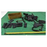 Shoulder Holsters & A model Pouches