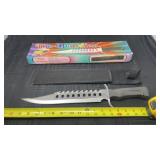 The guardian 17.5 inches of blade is 12 inches