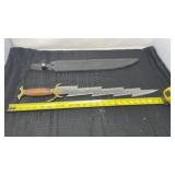 Lightning short with sheath