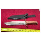 Bowie Knife Pakistan Steel, 10 inch blade w