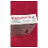 Winchester 5.5 6 MM 55 grain full metal jacket 20