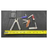 Carolina multi tool, pocket knives,