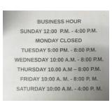 CountyLine Shooting Center Hours