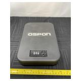 Ospon coded gun steel safe box.