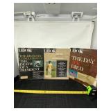 Look 1967 magazines with assignation of JFK