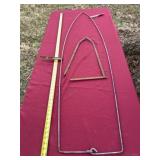 Large fur stretcher and smaller stretcher/boards