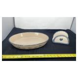 Home and garden pottery, party dish and a