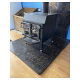 Three granite pieces 1.5 inches thick,  one