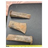 Wedges and splitting maul head