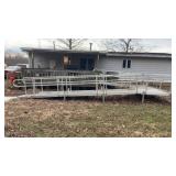 Aluminum handicap ramp approximate 40 foot