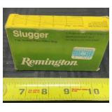Remington slugger 1 ounce hollow point rifle slug