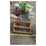 Outdoor garden supplies, weed, killer, ice, salt,