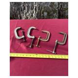 Brink & Cotton C clamps.