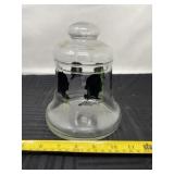 1976 bicentennial glass cook jar Liberty Bell