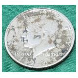 1971-D Bubble Error Kennedy Half Dollar