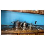 Wolfgang punk stainless steel pots and pans with