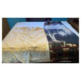 Poncho feels like wool and a Wolff zip up