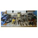 Kitchen silverware , utensils, scissors, lighters