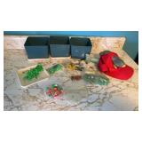 Fishing lures ,weights, hat