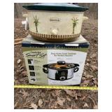 Kitchen Selectives crock pot with melted top