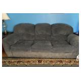 Grey couch 94 inches wide x 37 inches deep with