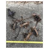 Victor coil spring traps.