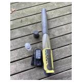 Ryobi blower with battery and charger.