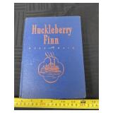 Huckleberry Finn Mark Twain hard cover book.