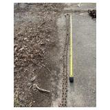 Log chain with two hook ends.