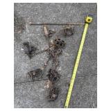 Victor traps and stakes.