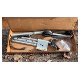 TRANSOM saver with a marine flusher