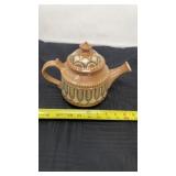 Stoneware signed, teapot