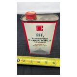 Super fine black rifle powder, partial box