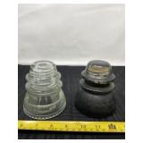 Hemingray -42 insulators with chips