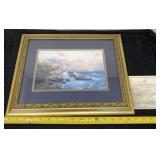 Thomas Kinkade titled, Beacon of Hope. 13.5 x