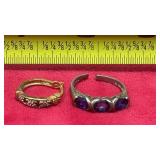 Marked .924 Sterling silver ring broke w