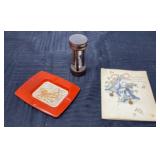 Vintage advertising ashtray, vintage