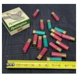 Partial box of 12 gauge shells