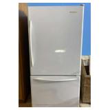 Kitchen Aid refrigerator measures 33 inches wide