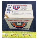 Winchester Upland 20 gauge two and three-quarter
