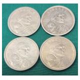 4-2000-P Sacagawea Dollars