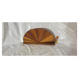 37" Starburst decorative wood topper made by Out