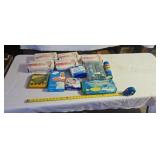 Cleaning supplies, exam gloves