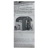 Playhut kids play Hut collapses falls into a bag